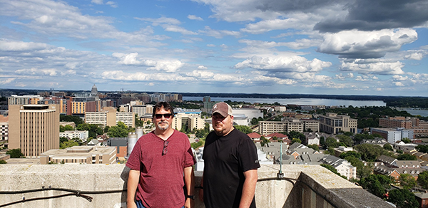 Photo of Pete Pokrandt and Tom Purdy